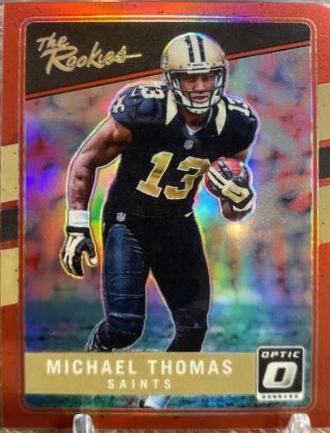 Michael Thomas [Red] #TR-MT Football Cards 2016 Panini Donruss Optic the Rookies