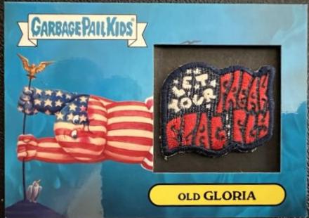 Old GLORIA [Patch] #2 Garbage Pail Kids American As Apple Pie