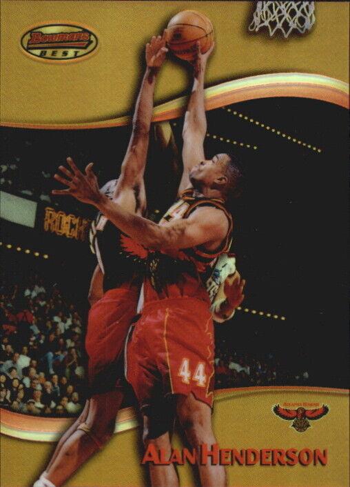 Alan Henderson #87 Basketball Cards 1998 Bowman's Best