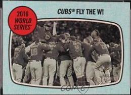 Chicago Cubs [Blue Border] #158 Baseball Cards 2017 Topps Heritage