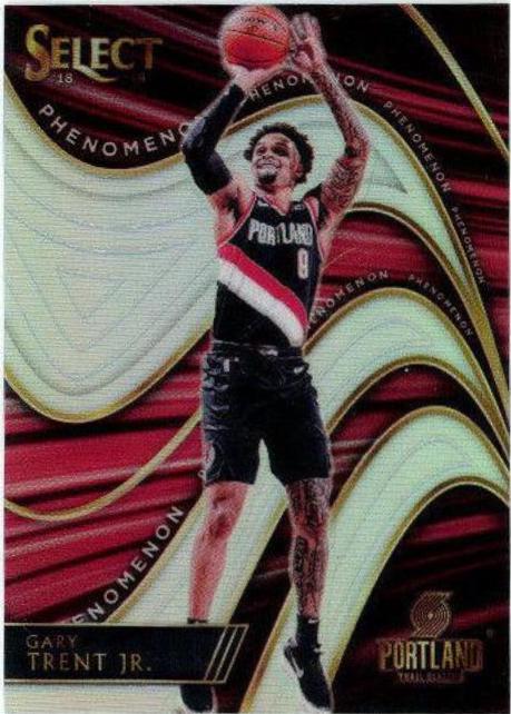 Gary Trent Jr. [Silver] #33 Basketball Cards 2018 Panini Select Phenomenon