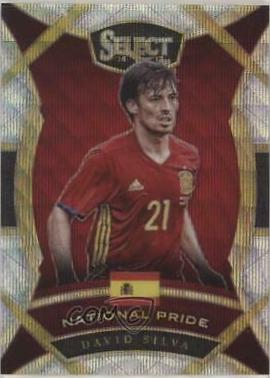 David Silva #36 Soccer Cards 2016 Panini Select National Pride