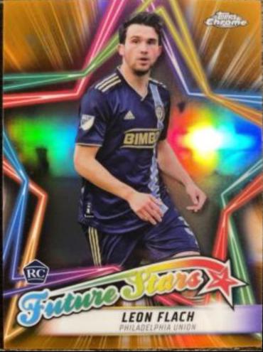 Leon Flach [Orange] #FS-20 Soccer Cards 2022 Topps Chrome MLS Future Stars