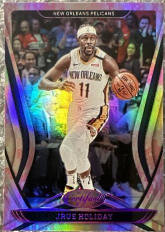 Jrue Holiday [Mirror Camo] #56 Basketball Cards 2020 Panini Certified