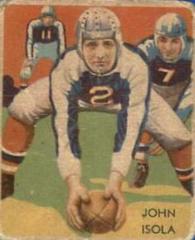 John Isola #26 Football Cards 1935 National Chicle Prices