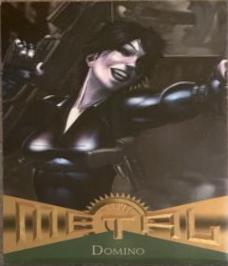 Domino #7 Marvel 2013 Fleer Retro Metal