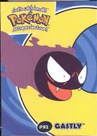 Gastly #11 Pokemon Danone Stadium Tip