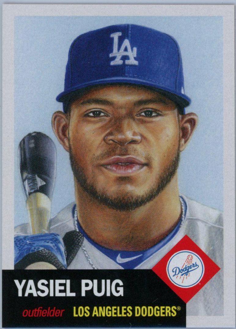 Yasiel Puig #66 Baseball Cards 2018 Topps Living