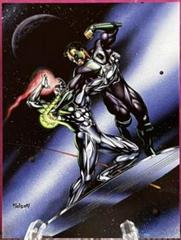 Silver Surfer vs. Green Lantern #7 1995 Fleer DC vs Marvel Holo F/X Prices