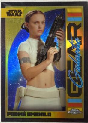 Padme Amidala [Gold Refractor] #GG-17 Star Wars 2024 Topps Chrome Galactic Gear