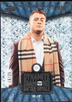 MJF #DBR-1 Wrestling Cards 2021 Upper Deck AEW Spectrum Diamond Battle Royale Relics