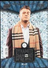 MJF #DBR-1 Wrestling Cards 2021 Upper Deck AEW Spectrum Diamond Battle Royale Relics Prices