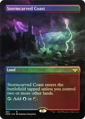 Stormcarved Coast [Borderless Foil] #284 Magic Innistrad: Crimson Vow Prices