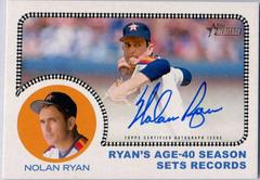 Nolan Ryan #AAA-NR6 Baseball Cards 2022 Topps Heritage All Aboard Autographs Prices