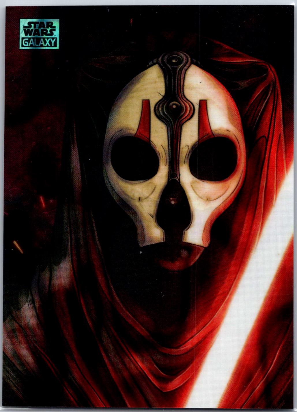 Darth Nihilus [Aqua Lava Refractor] #AS-6 Star Wars 2024 Topps Chrome Galaxy Art of the Sith