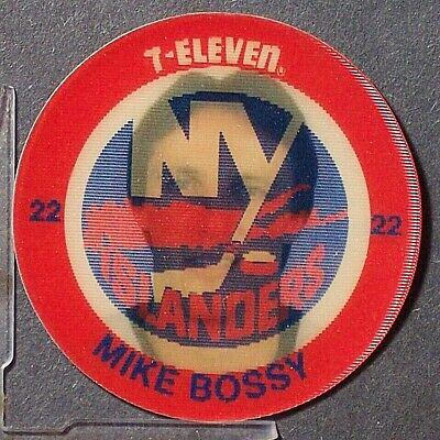 Mike Bossy Hockey Cards 1984 7-Eleven Discs