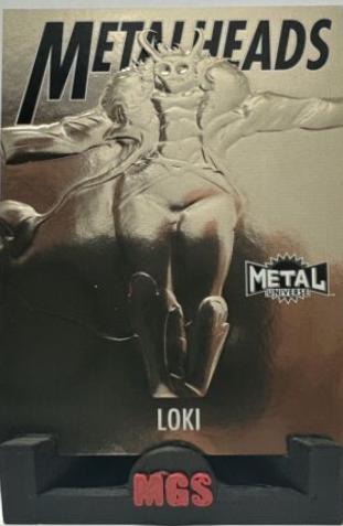 Loki #MH-11 2024 SkyBox Metal Universe Avengers Metalheads