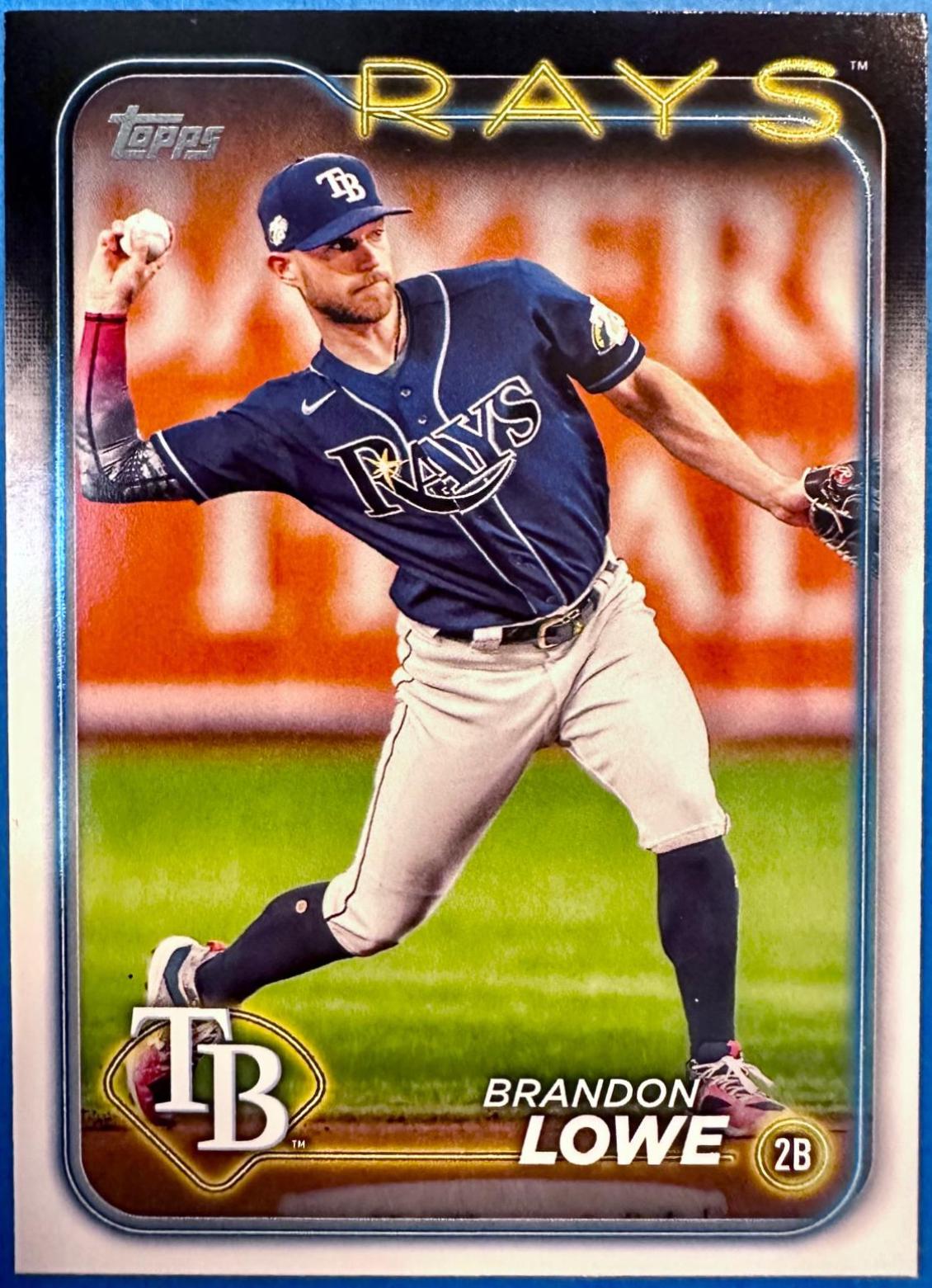 Brandon Lowe 430 Prices 2024 Topps Baseball Cards