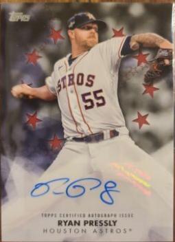 Ryan Pressly [Red] #BSA2-RP Preise | 2024 Topps Baseball Stars ...