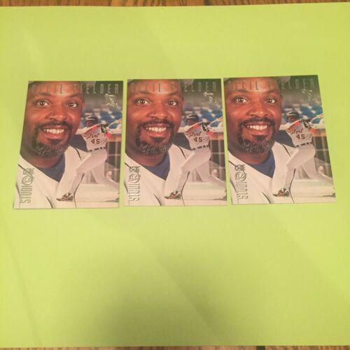 Cecil Fielder #54 Baseball Cards 1996 Studio