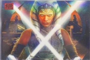 Ahsoka Returns [Red Refractor] #100 Star Wars 2024 Topps Chrome Galaxy