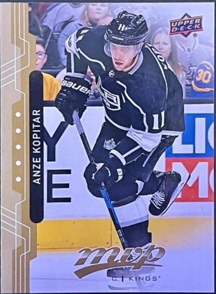 Anze Kopitar #144 Hockey Cards 2018 Upper Deck MVP