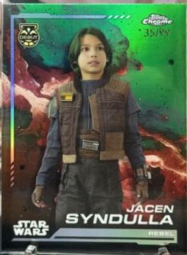 Jacen Syndulla [Green Refractor] #100 Star Wars 2024 Topps Chrome