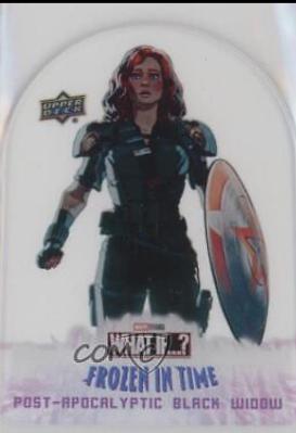 Post-Apocalyptic Black Widow #C3 Marvel 2023 Upper Deck What If Frozen in Time