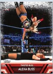 Alexa Bliss #F-1 Wrestling Cards 2017 Topps WWE Women's Division Finishers and Signature Moves