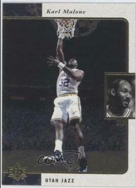 Karl Malone Basketball Cards 1995 SP