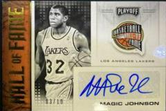 Magic Johnson [Gold] #HOF-MJO Basketball Cards 2020 Panini Chronicles Hall of Fame Autographs Prices