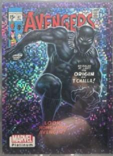 Black Panther #VI10 Marvel 2023 Upper Deck Platinum Cover Variant