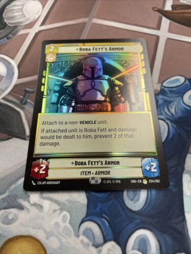 Boba Fett's Armor [Foil] #224 Star Wars Unlimited: Shadows of the Galaxy