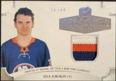 Ilya Sorokin [Patch] #2021-IS Hockey Cards 2020 Upper Deck The Cup Rookie Class of 2021 Prices