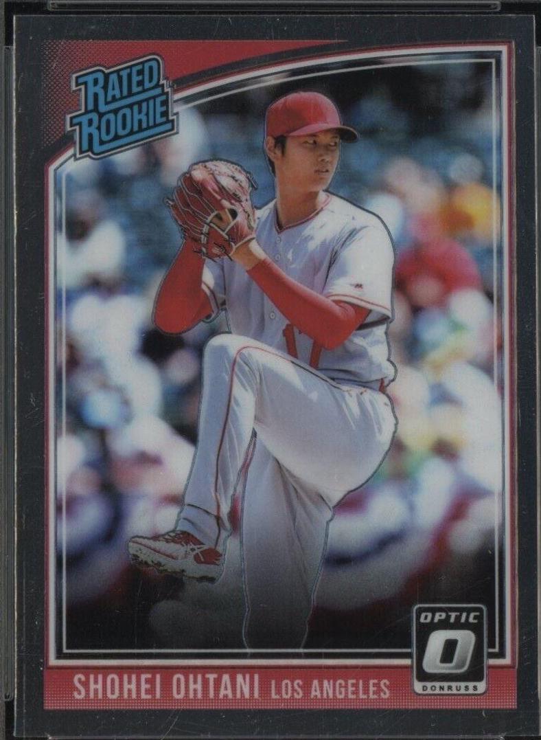 2018 Donruss selling Optic Rated Rookie Shohei Ohtani #180 SGC 10