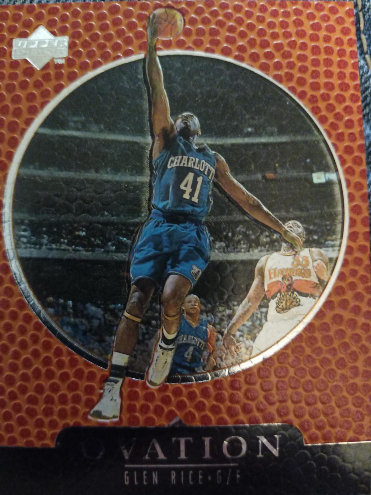 Glen Rice [Ovation] #5 #5 Basketball Cards 1998 Upper Deck Ovation