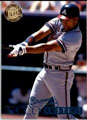 David Justice #126 Baseball Cards 1995 Ultra Prices