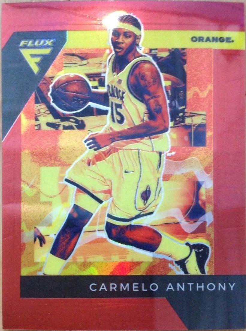 Carmelo Anthony [Red] #23 Basketball Cards 2022 Panini Chronicles Draft Picks Flux