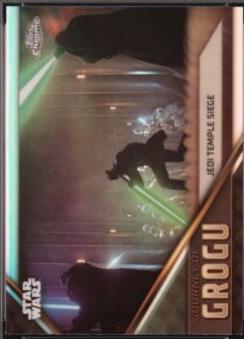 Jedi Temple Siege #JG-1 Star Wars 2023 Topps Chrome Journey of Grogu