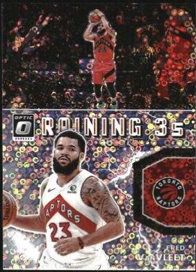 Fred VanVleet [Holo Fast Break] #12 Basketball Cards 2021 Panini Donruss Optic Raining 3s