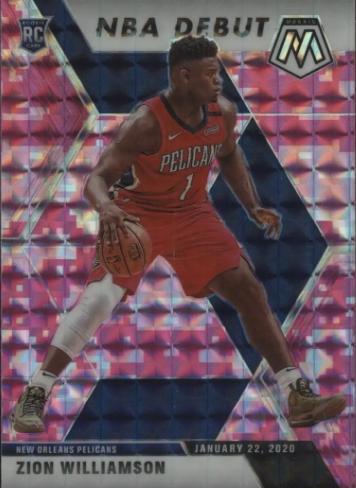 ZION WILLIAMSON 2019 Panini Mosaic Pink Camo *PSA 10* selling GEM MINT