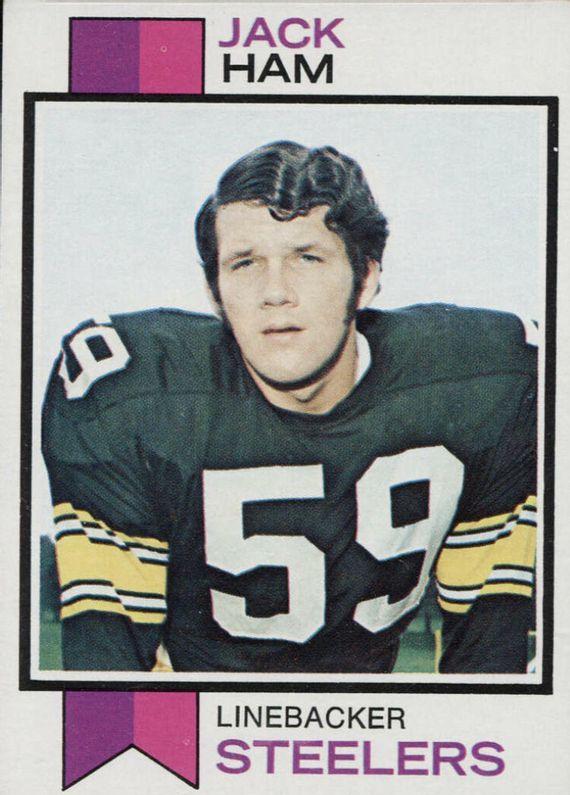 Jack Ham #115 Football Cards 1973 Topps