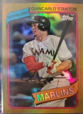 Giancarlo Stanton [Gold] #70 Baseball Cards 2014 Topps Archives