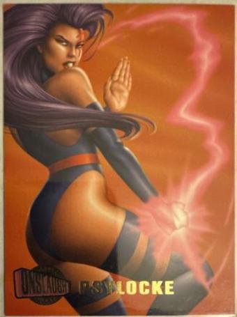 Psylocke #9 Marvel 1996 Fleer Ultra Onslaught