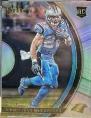 Christian McCaffrey Select 2024 XRC SILVER Prizm Rookie