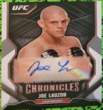 Joe Lauzon #CA-JL Ufc Cards 2015 Topps UFC Chronicles Autographs