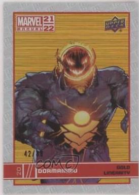 Dormammu [Gold Linearity] #20 Marvel 2021 Upper Deck Annual