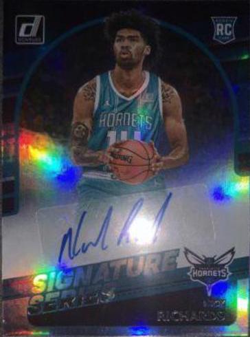 Nick Richards Basketball Cards 2020 Donruss Signature Series