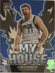 Luka Doncic [Holo] #3 Basketball Cards 2022 Panini Donruss Optic My House Prices