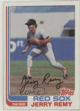 Jerry Remy #25 Baseball Cards 1982 Topps